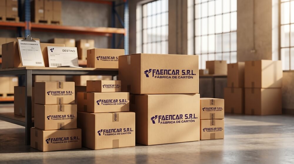 Cajas de cartón para e-commerce